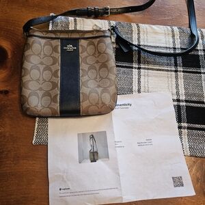 Coach Crossbody Brown/Blue Bag